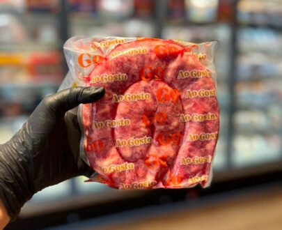 Linguiça Bovina com Queijo Coalho