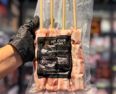 Espetinho Medalhão Romeu e Julieta | Delicias na Brasa