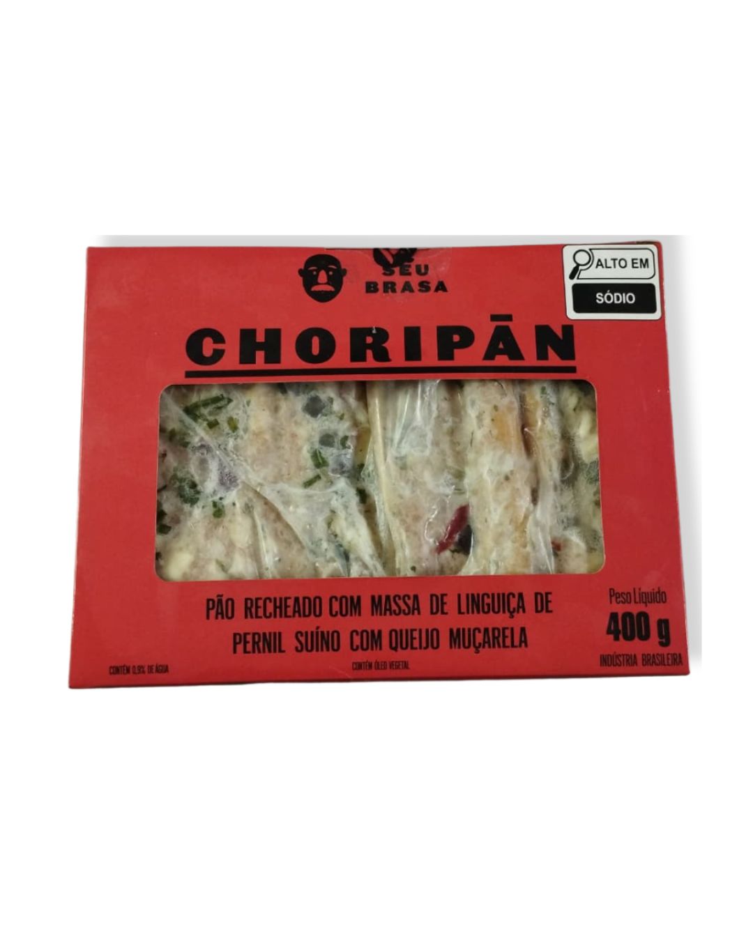 Choripan pernil mussarela