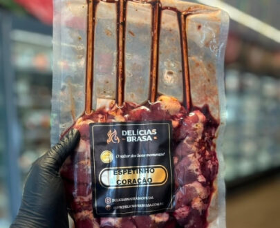 Espetinho Coração | Delicias na Brasa