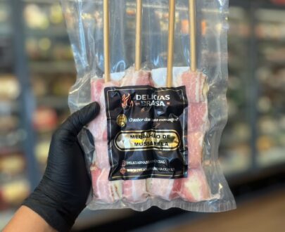 Espetinho Medalhão Mussarela | Delicias na Brasa