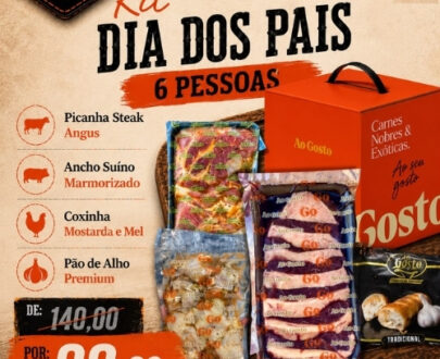 Kit Dia dos Pais 6 Pessoas