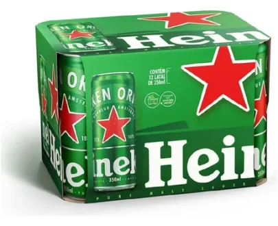 Heineken Latão - Pack 12un